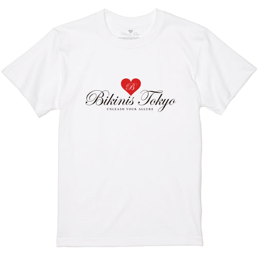 THE BIKINISTOKYO LOGO TEE - ICONIC FRONT- 5.6oz Basic Tee