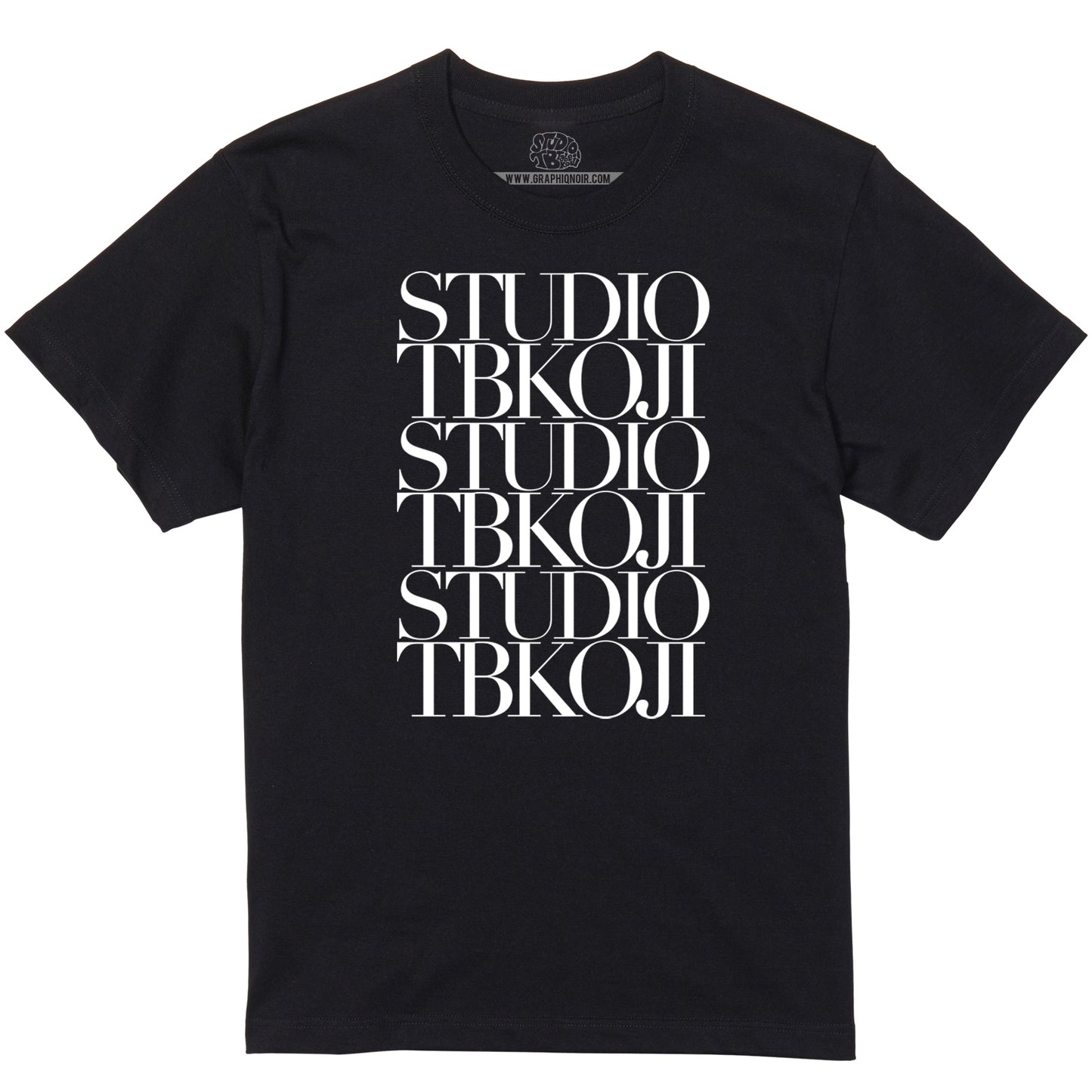 StudioTB:Stacked Type - 5.6oz Basic Tee
