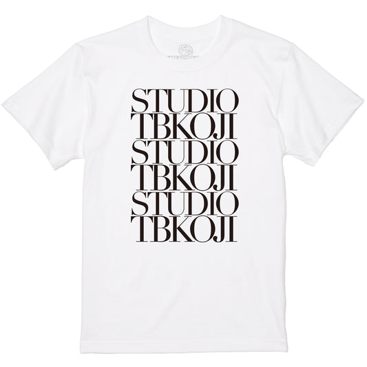 StudioTB:Stacked Type - 5.6oz Basic Tee