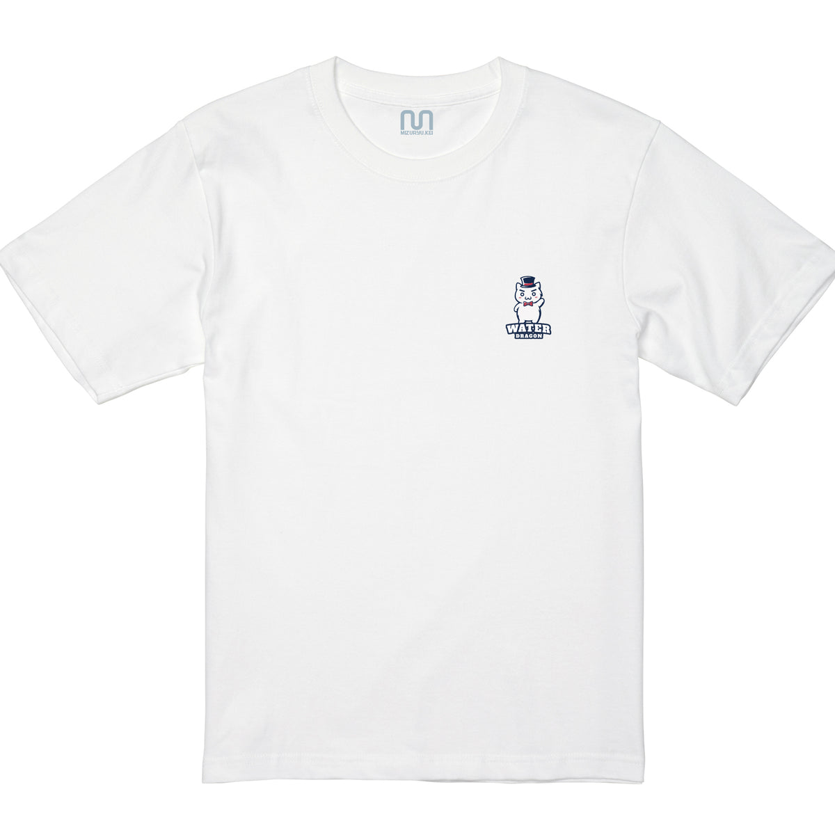 MIZURYU KEI: WATER DRAGON / Signature Edition - 5.6oz Basic Tee ホワイト