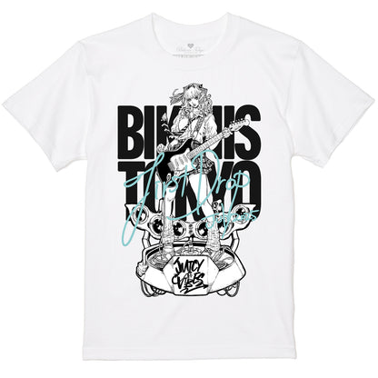 【プレオーダー限定商品】First Drop Exclusive - BikinisTokyo GAL JK Guitar by Koji Tabe - 5.6oz Basic Tee