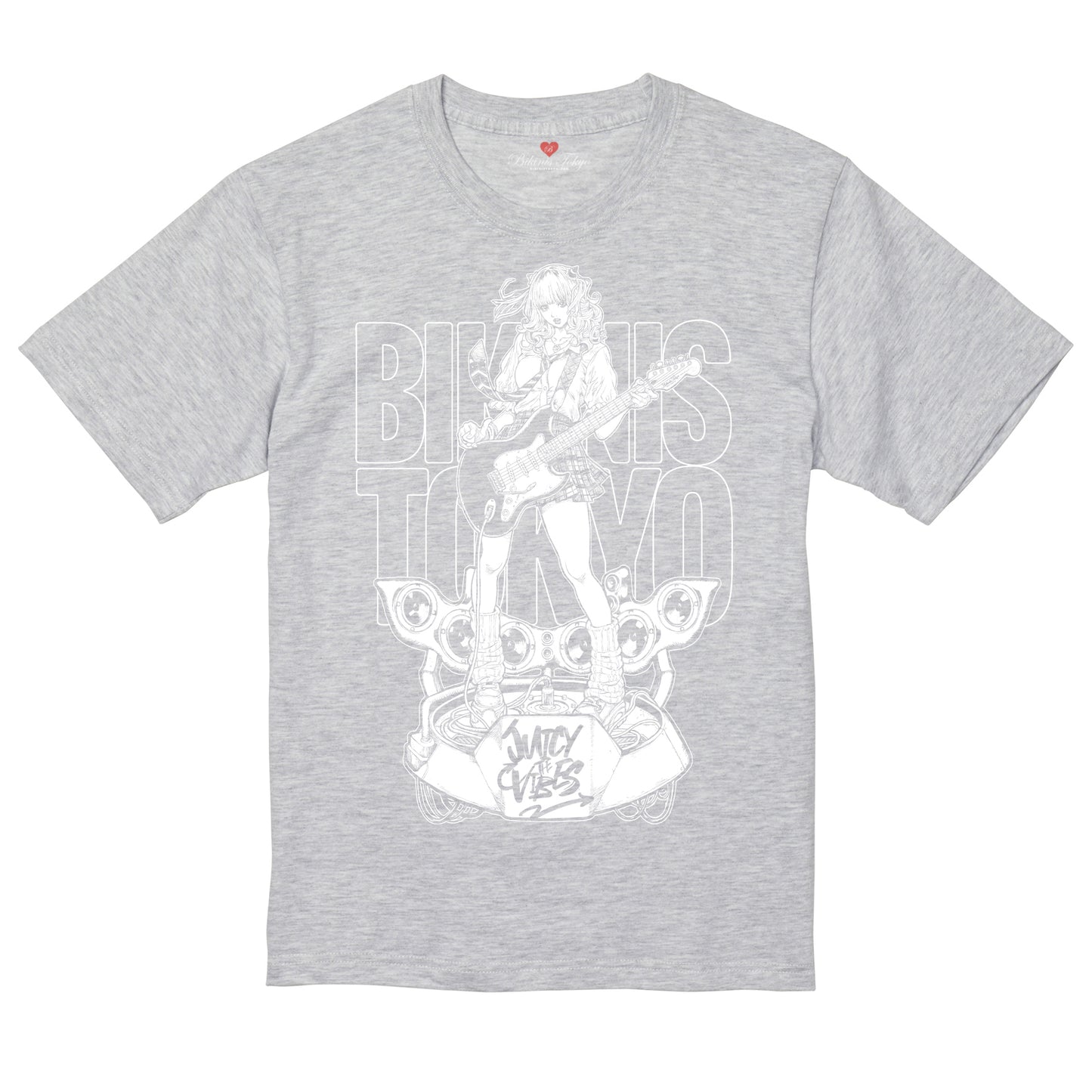 BikinisTokyo GAL JK Guitar by Koji Tabe colorful Edition - 6.2 oz Premium T