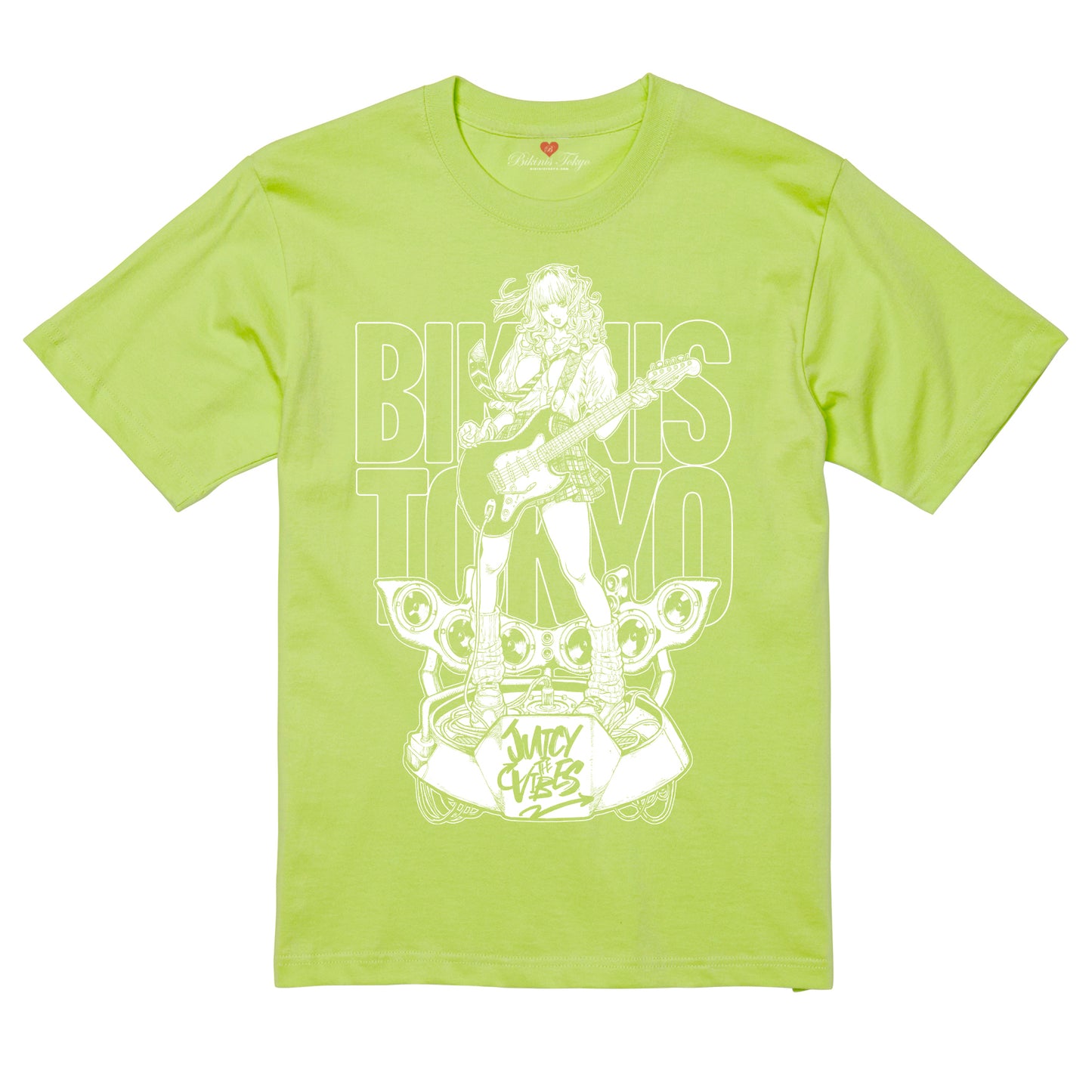BikinisTokyo GAL JK Guitar by Koji Tabe colorful Edition - 6.2 oz Premium T