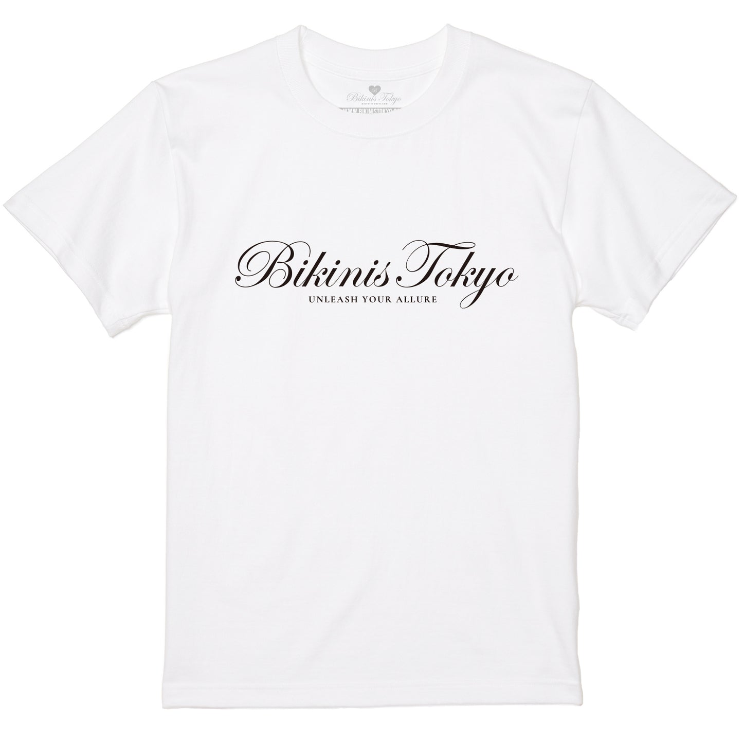 THE BIKINISTOKYO LOGO TEE - SIGNATURE FRONT - 5.6oz Basic Tee