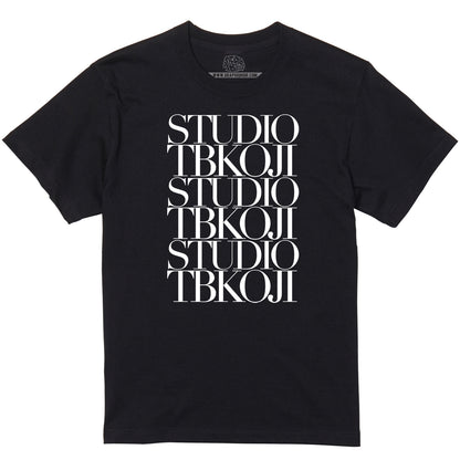 StudioTB:Stacked Type - 5.6oz Basic Tee