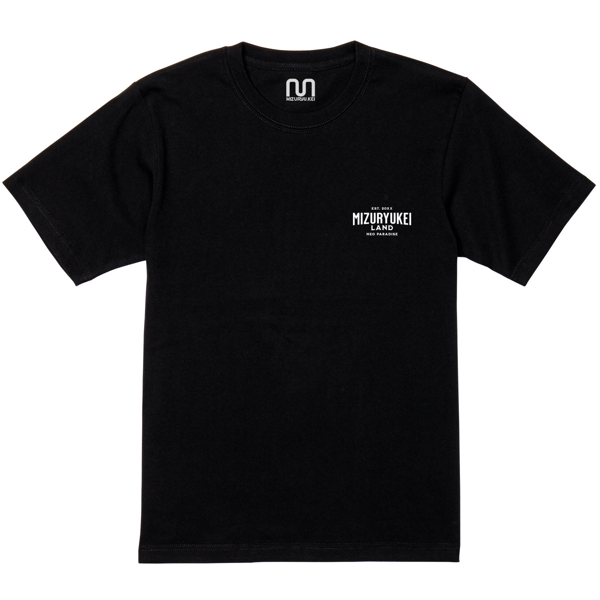 MIZURYU KEI: MIZURYUKEI LAND CAST - 6.2oz Premium T ブラック 前面