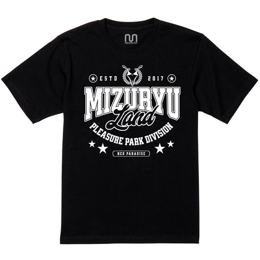 MIZURYU KEI: MIZURYU Land PLEASURE PARK - 6.2oz Premium T ブラック