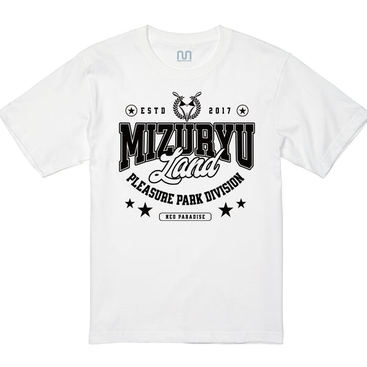 MIZURYU KEI: MIZURYU Land PLEASURE PARK - 6.2oz Premium T ホワイト