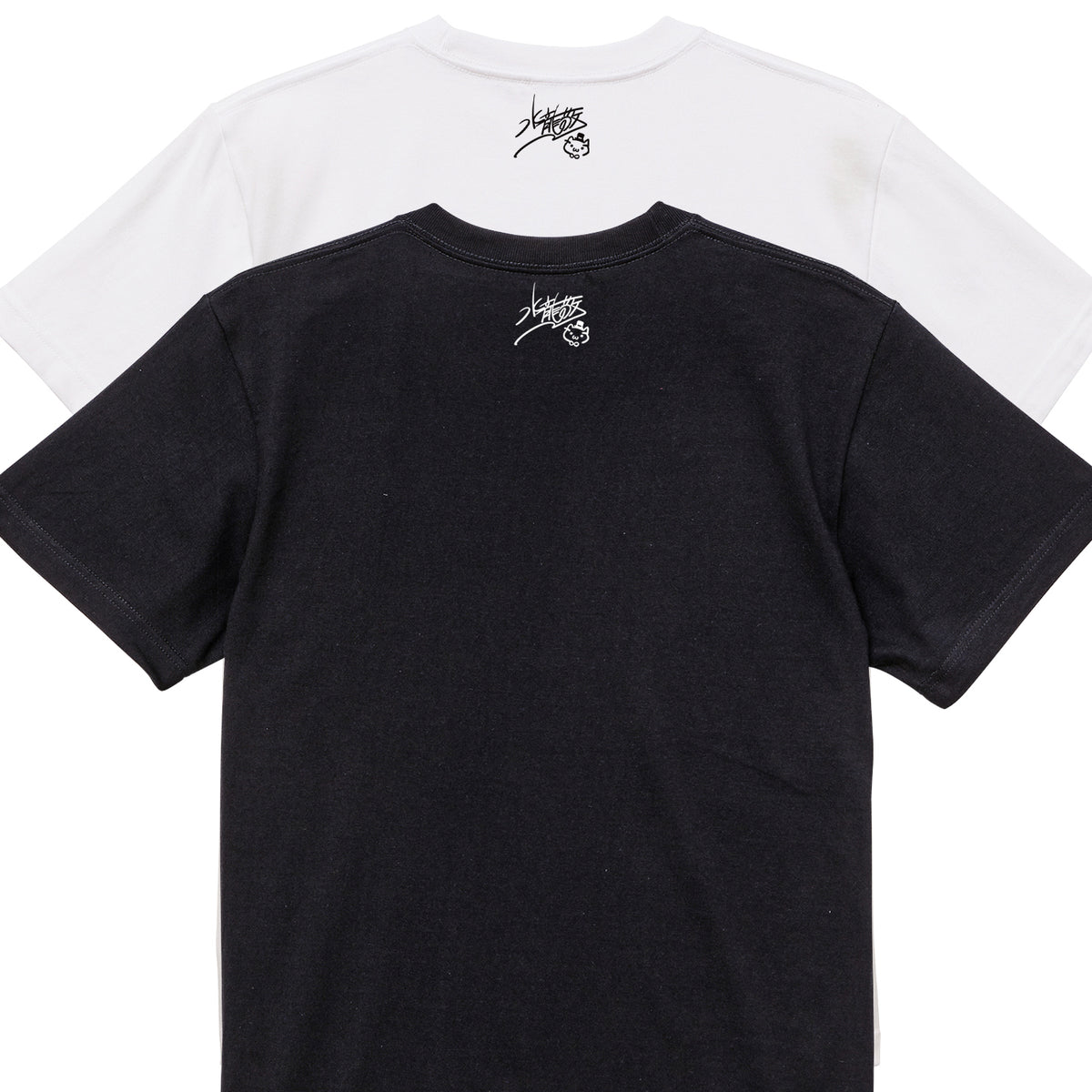 MIZURYU KEI: COME VISIT MIZURYUKEI LANDXXX / Signature Edition - 5.6oz Basic Tee 首元裏のサインプリント