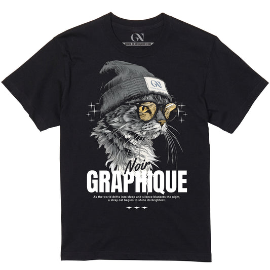 FELINE NOIR - 5.6oz Basic Tee